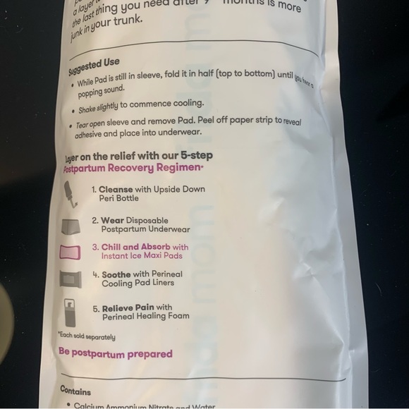 Frida Mom instant cold pack - Picture 3 of 5